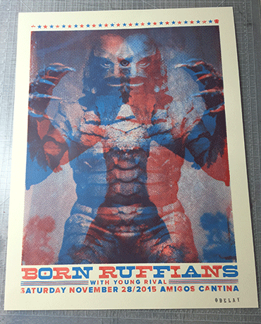 Born Ruffians Show Poster