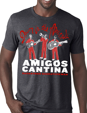 T-shirt design for Amigos Cantina